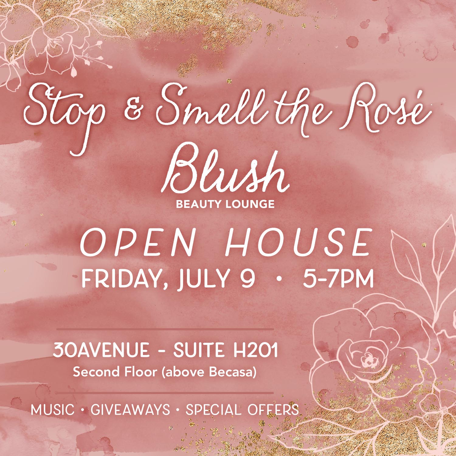 Blush Beauty Lounge Hosts Open House 30Avenue