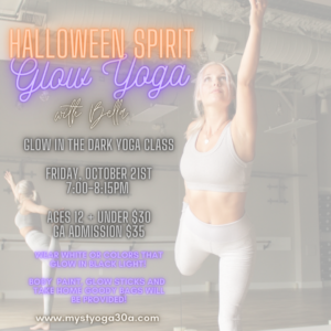 Halloween Spirit Glow Yoga