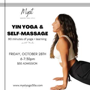 Yin Yoga @ Myst 30A