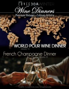 Cuvee 30A Wine Dinner @ Cuvee 30A